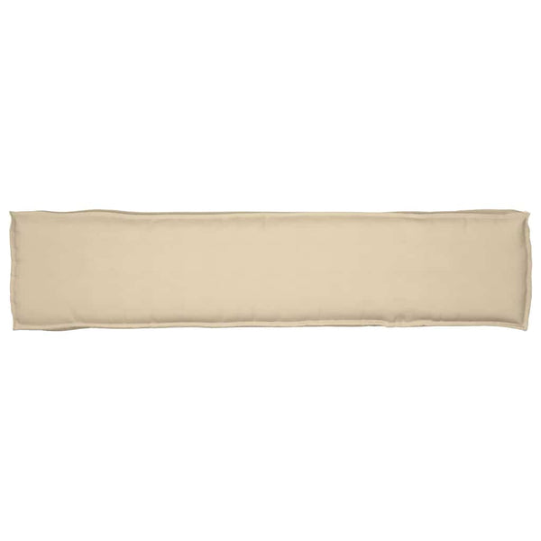Palettenkissen Set Beige 180x40cm