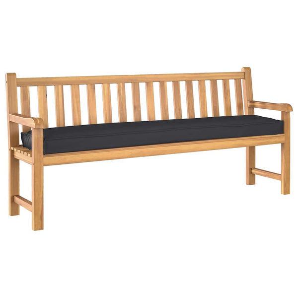 Palettenkissen Set Schwarz 180x40 cm