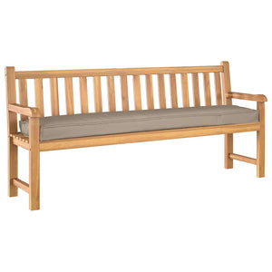 Palettenkissen Set Taupe 180x40cm 2er