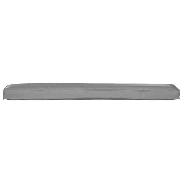 Palettenkissen Set Grau 200x40cm