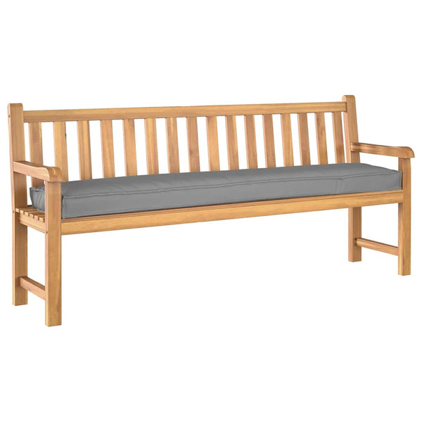 Palettenkissen Set Grau 200x40cm