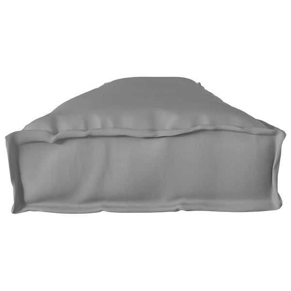 Palettenkissen Set Grau 200x40cm