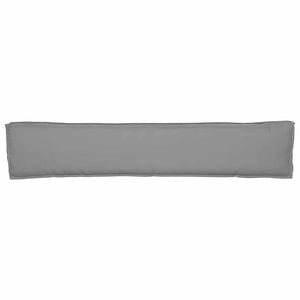 Palettenkissen Set Grau 200x40cm