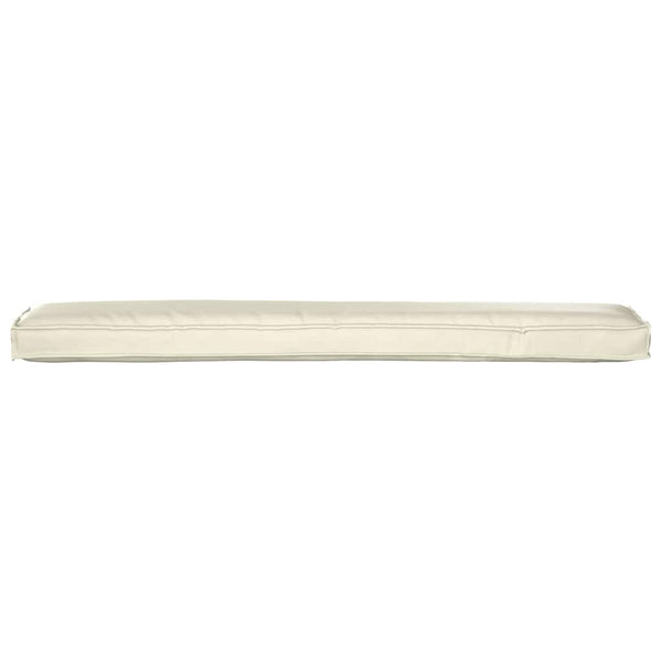 Palettenkissen Set Creme 200x40 cm