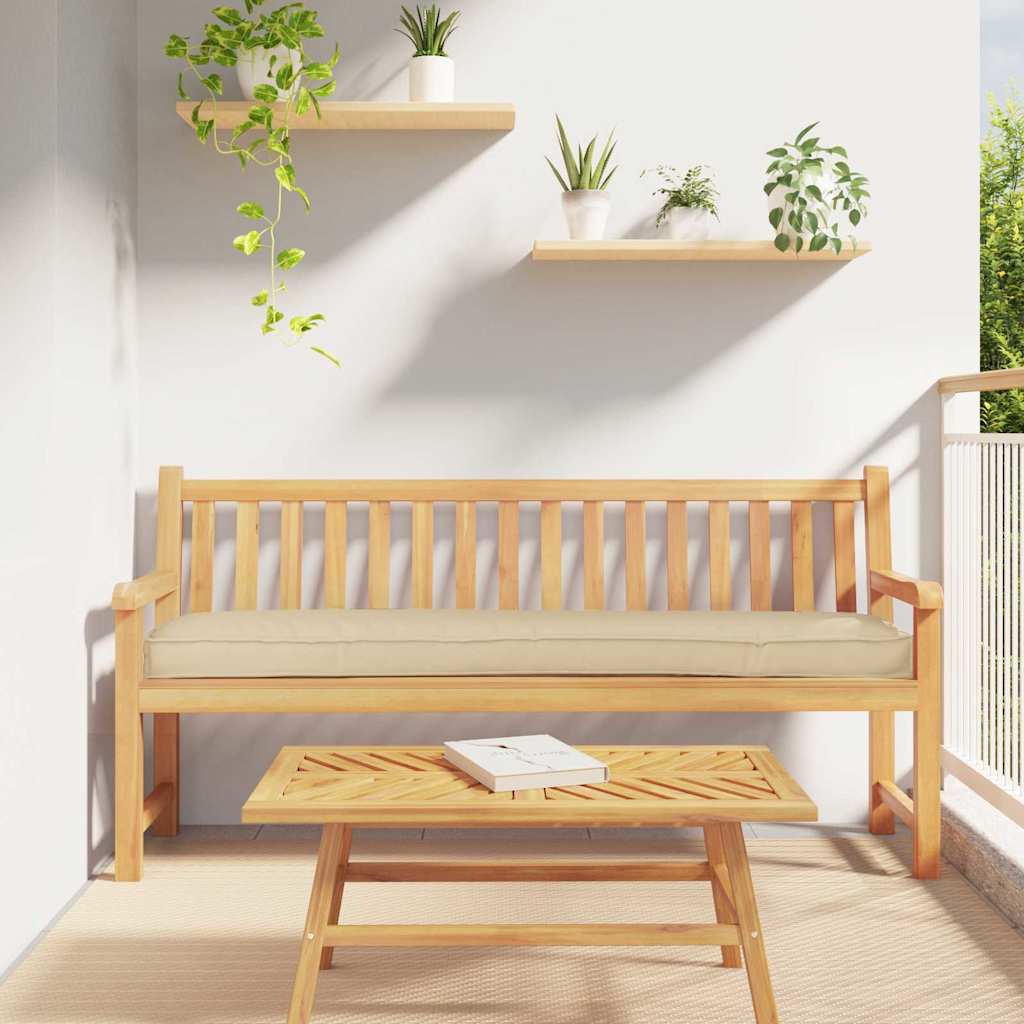 Palettenkissen Set Beige 200x40 Oxford