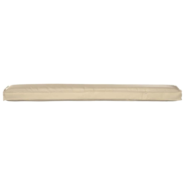 Palettenkissen Set Beige 200x40 Oxford