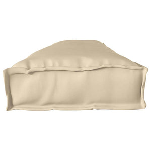 Palettenkissen Set Beige 200x40 Oxford