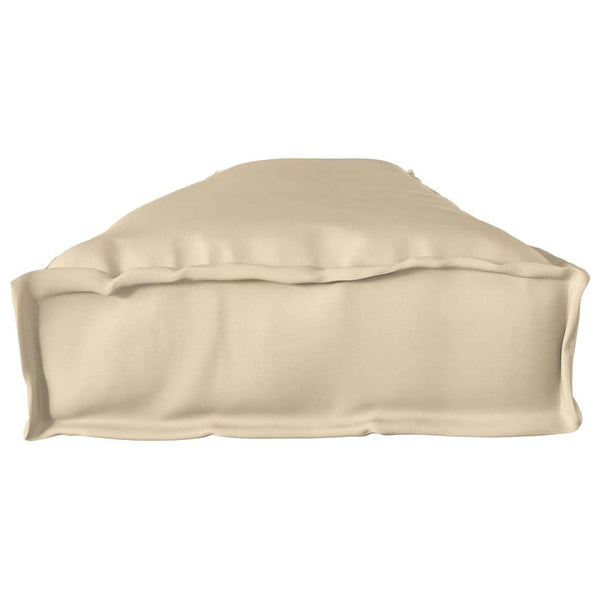 Palettenkissen Set Beige 200x40 Oxford
