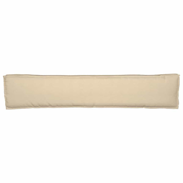 Palettenkissen Set Beige 200x40 Oxford