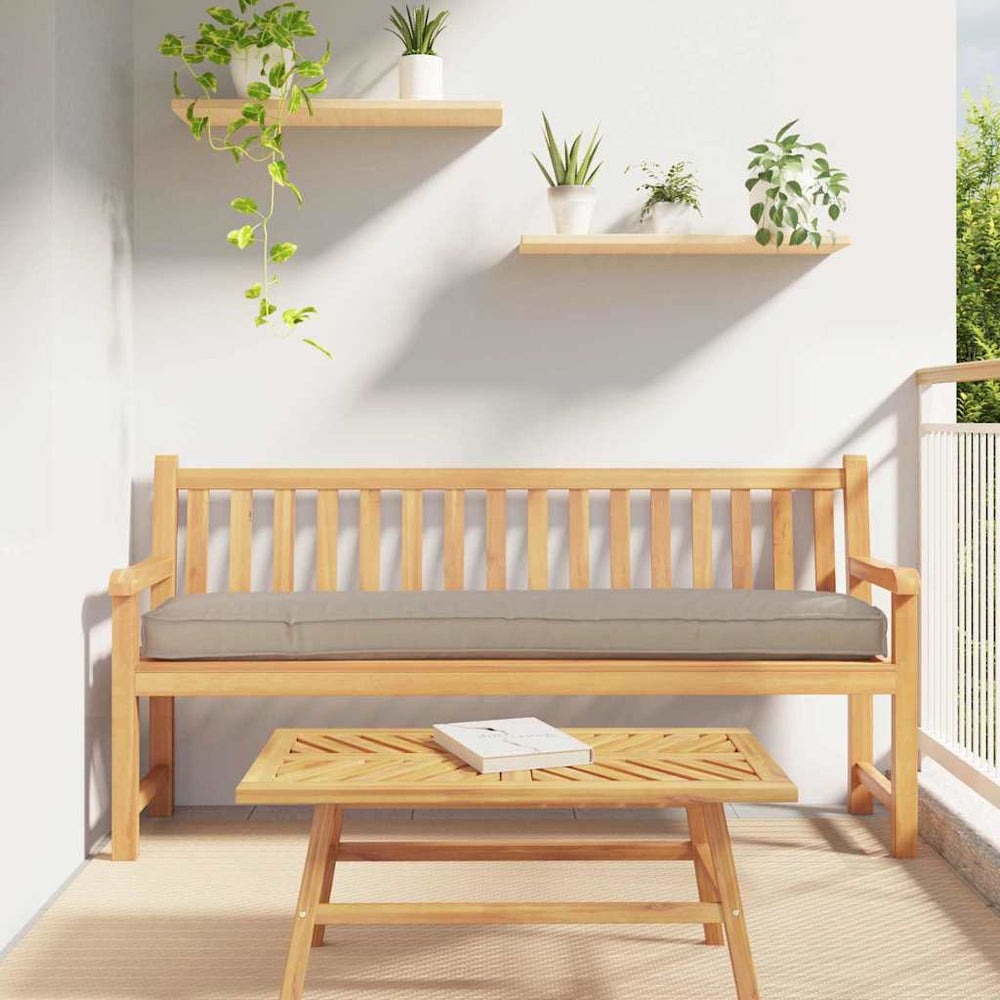 Palettenkissen Set Taupe 200x40 cm