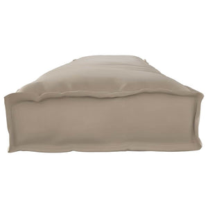 Palettenkissen Set Taupe 200x40 cm