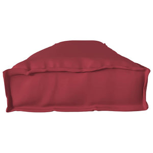 Palettenkissen Set Weinrot 200x40 cm