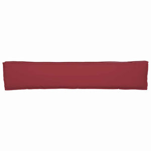 Palettenkissen Set Weinrot 200x40 cm