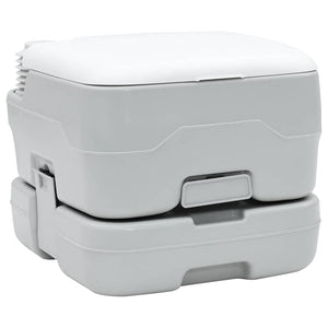 Camping WC-Set Grau/Weiß