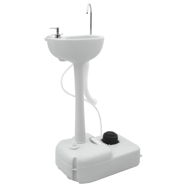 Camping WC-Set Grau/Weiß