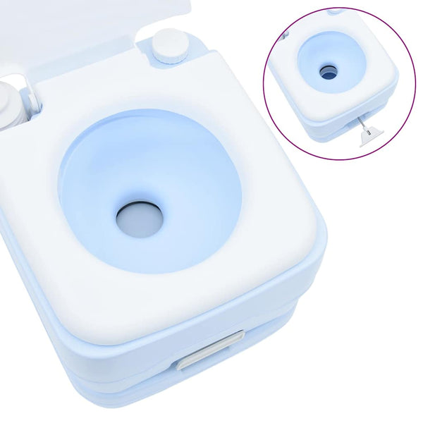 Camping Toiletten Set mit Handwaschbecken