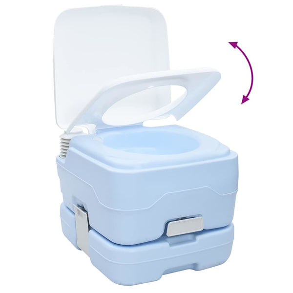 Camping Toiletten Set mit Handwaschbecken