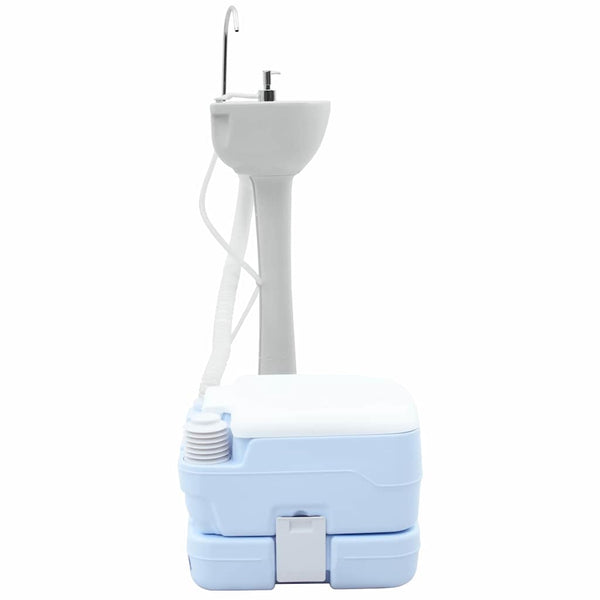 Camping Toiletten Set mit Handwaschbecken