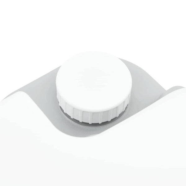 Campingtoilette Grau, 41,5 x 36,5 x 42 cm
