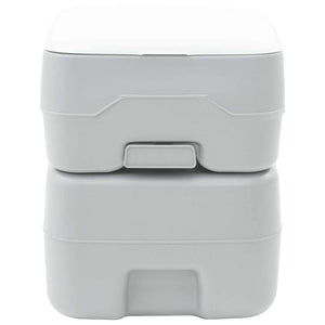 Campingtoilette Grau, 41,5 x 36,5 x 42 cm