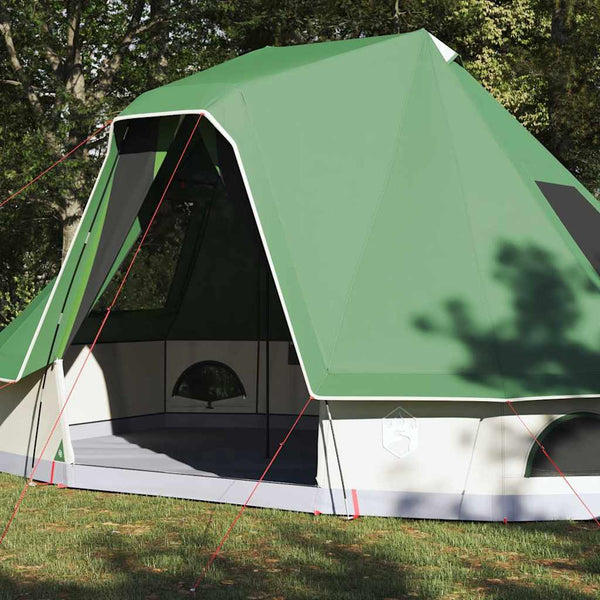 Tipi Zelt Grün mit Dach & Stauraum