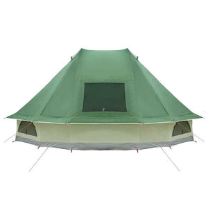 Tipi Zelt mit Dach Grün 680x430x270cm