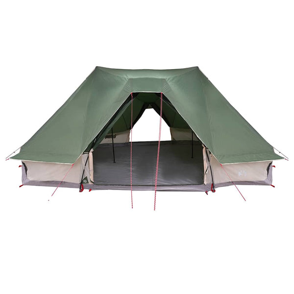 Tipi Zelt mit Dach Grün 680x430x270cm