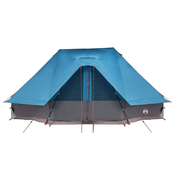 Blaues Tipi-Zelt mit Dach & Stauraum