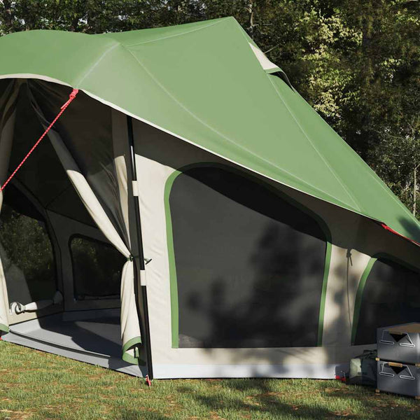 Tipi Zelt mit Dach Grün