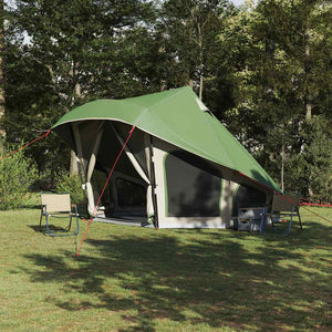 Tipi Zelt mit Dach Grün