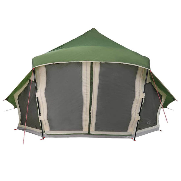 Tipi Zelt mit Dach Grün