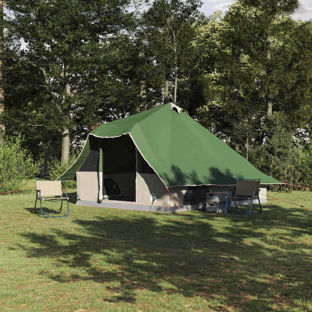 Tipi Zelt mit Dach Grün