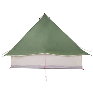 Tipi Zelt mit Dach Grün