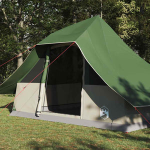 Tipi Zelt mit Dach Grün 364x281x257cm