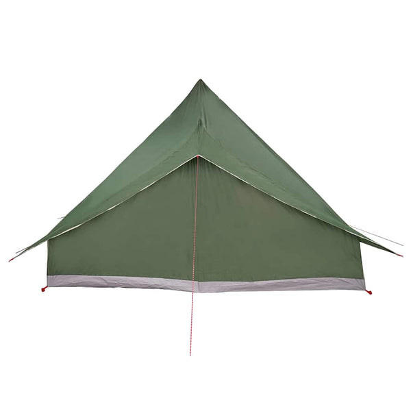 Tipi Zelt mit Dach Grün 364x281x257cm