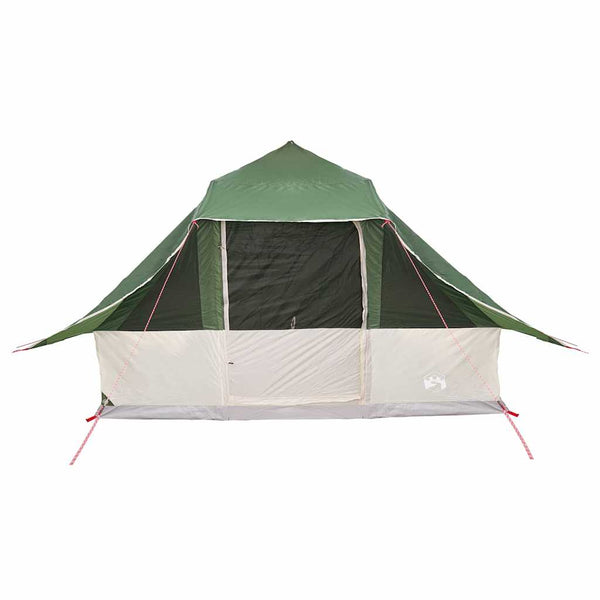 Tipi Zelt mit Dach Grün 364x281x257cm