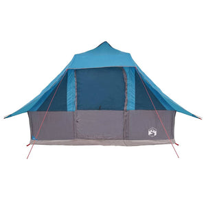 Blaues Tipi-Zelt mit Dach & Stauraum