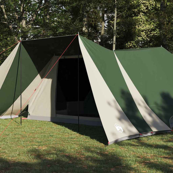 Tipi Zelt mit Dach Grün