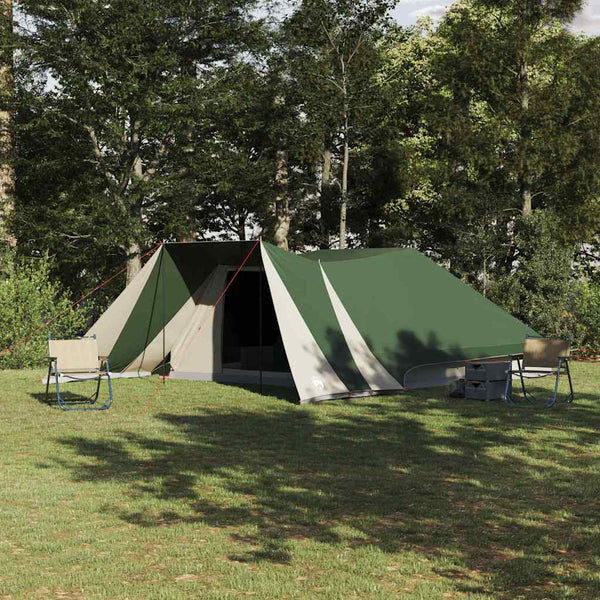 Tipi Zelt mit Dach Grün