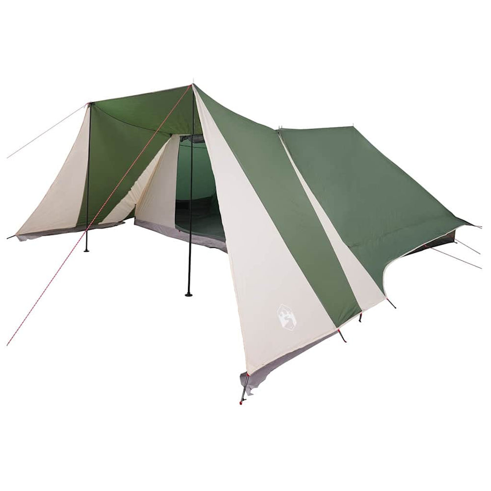 Tipi Zelt mit Dach Grün