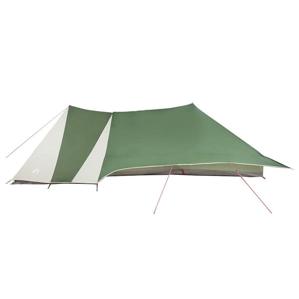 Tipi Zelt mit Dach Grün