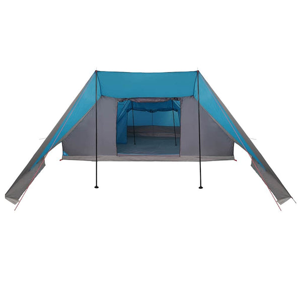 Blaues Tipi-Zelt mit Dach & Stauraum