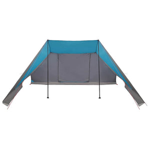 Blaues Tipi-Zelt mit Dach & Stauraum