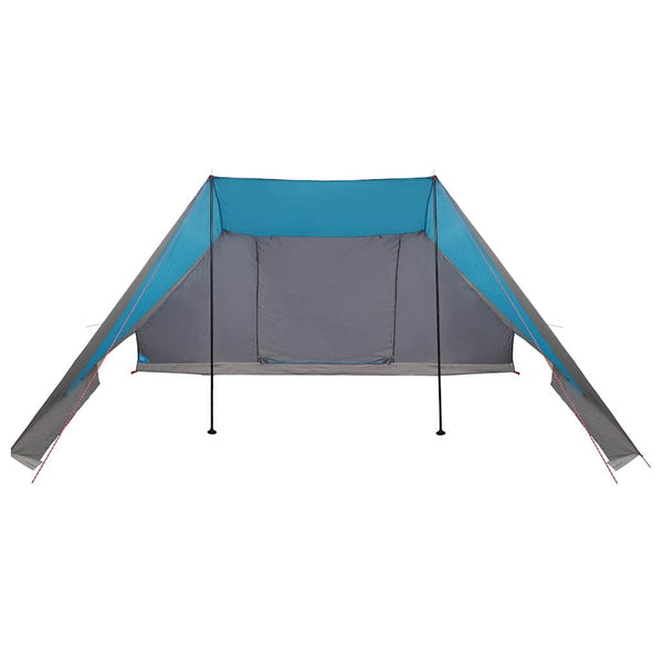 Blaues Tipi-Zelt mit Dach & Stauraum