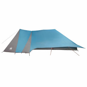 Blaues Tipi-Zelt mit Dach & Stauraum