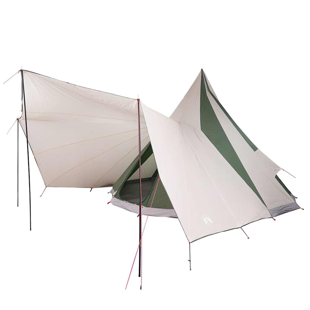 Tipi Zelt mit Dach Grün 510x690x330cm