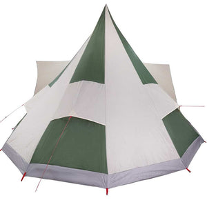 Tipi Zelt mit Dach Grün 510x690x330cm