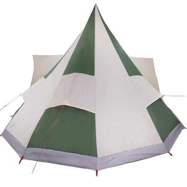Tipi Zelt mit Dach Grün 510x690x330cm