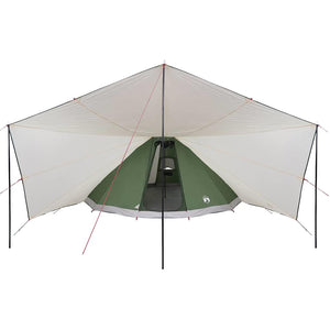 Tipi Zelt mit Dach Grün 510x690x330cm