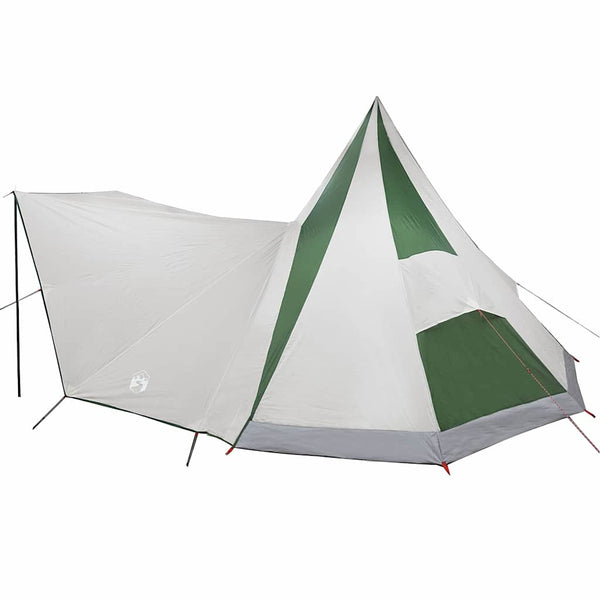 Tipi Zelt mit Dach Grün 510x690x330cm